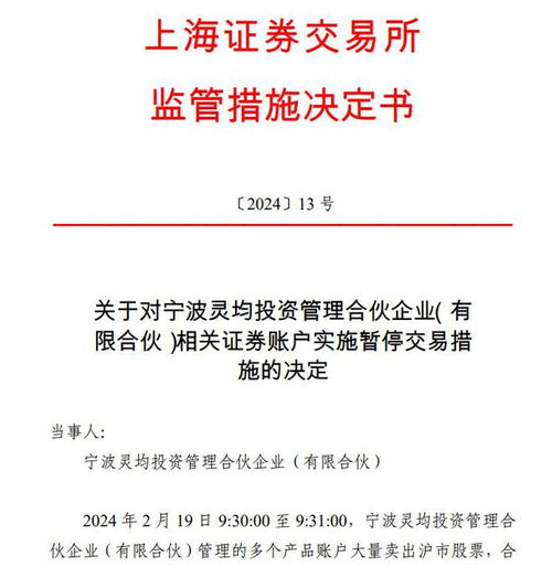寧波靈均因違規交易受懲，信息技術咨詢服務行業秩序受關注